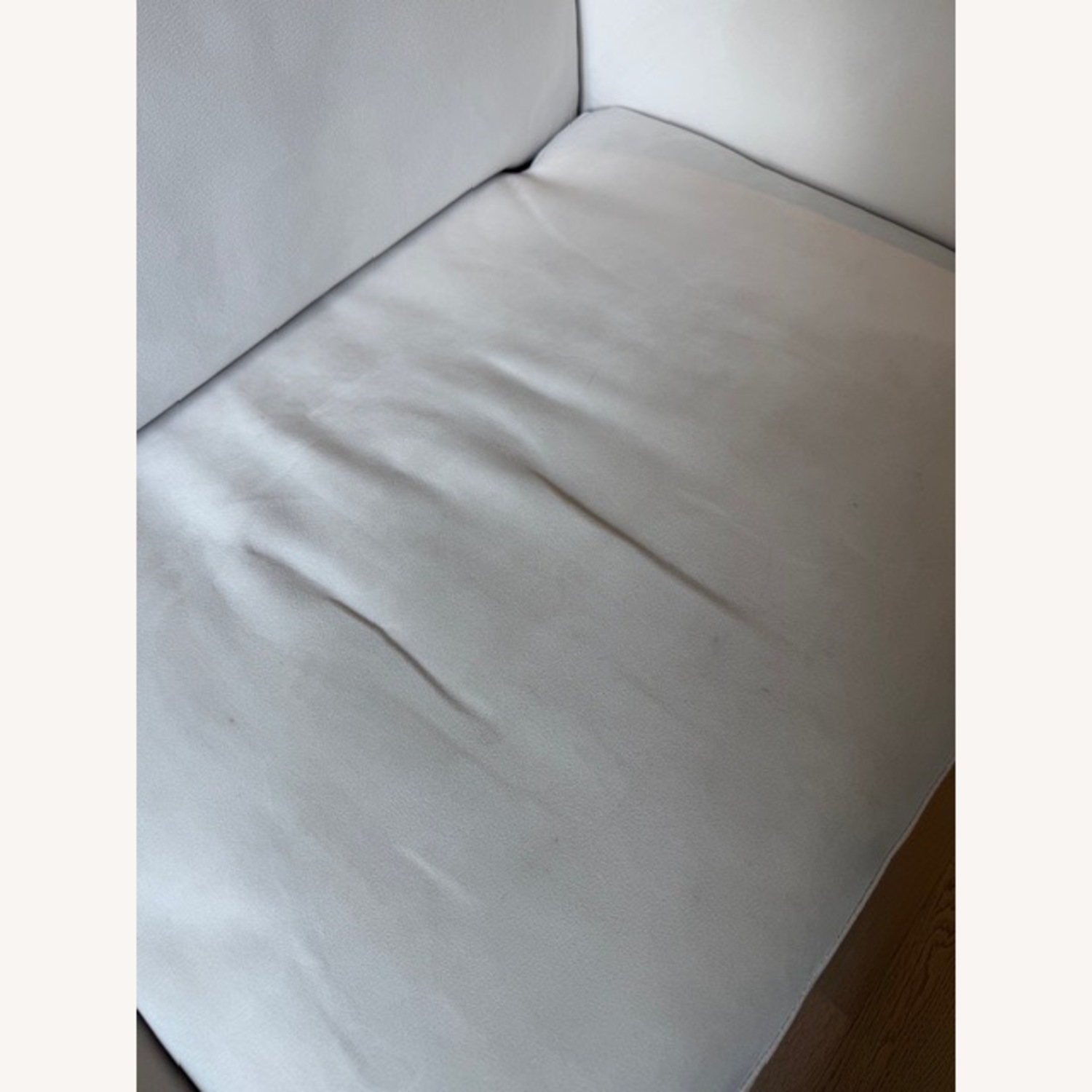 Azurine White Sleeper Sofa (Full) - image-4