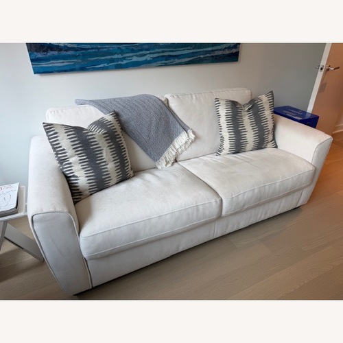 Used Azurine White Sleeper Sofa (Full) for sale on AptDeco