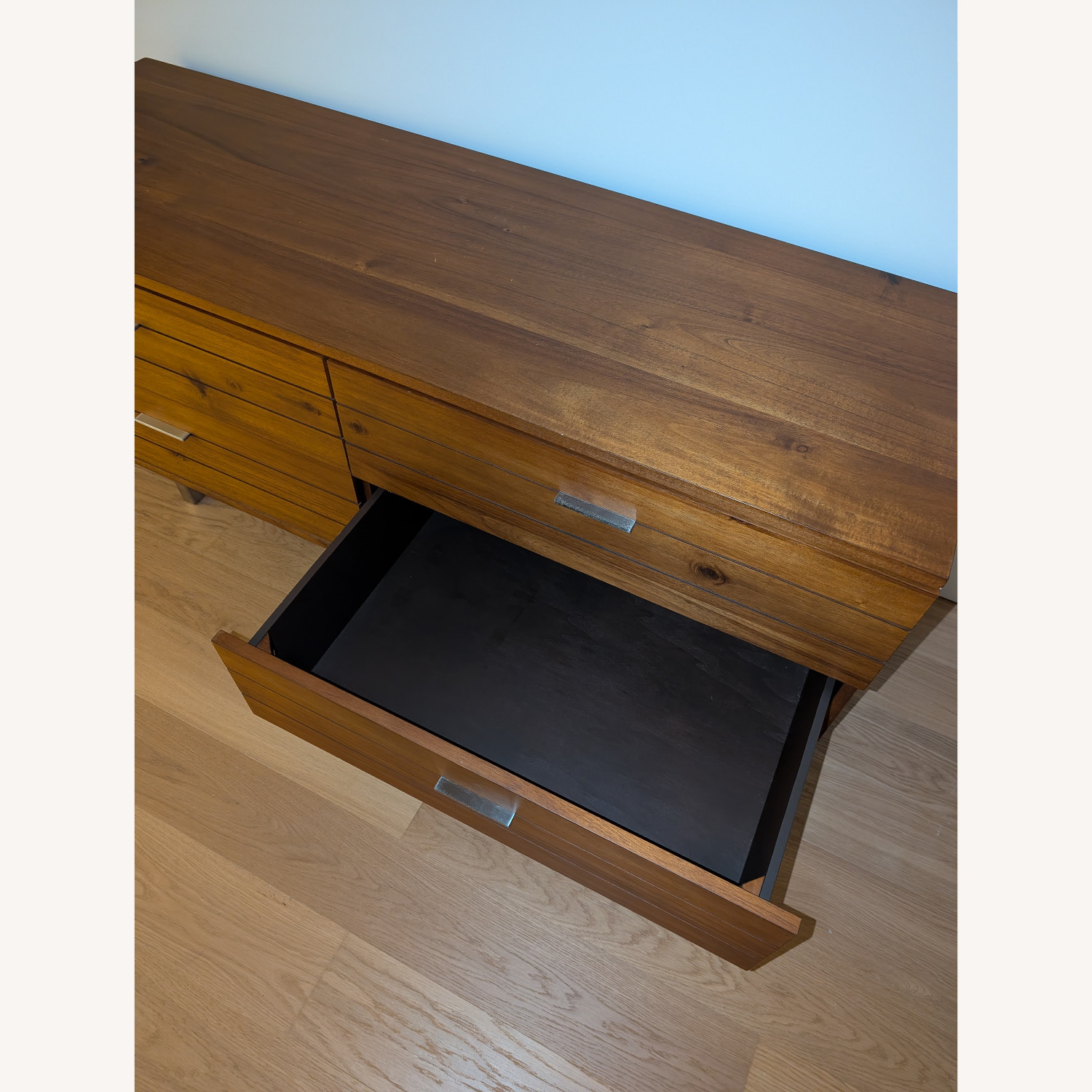 CB2 Dark Brown Wood Sideboard - image-4