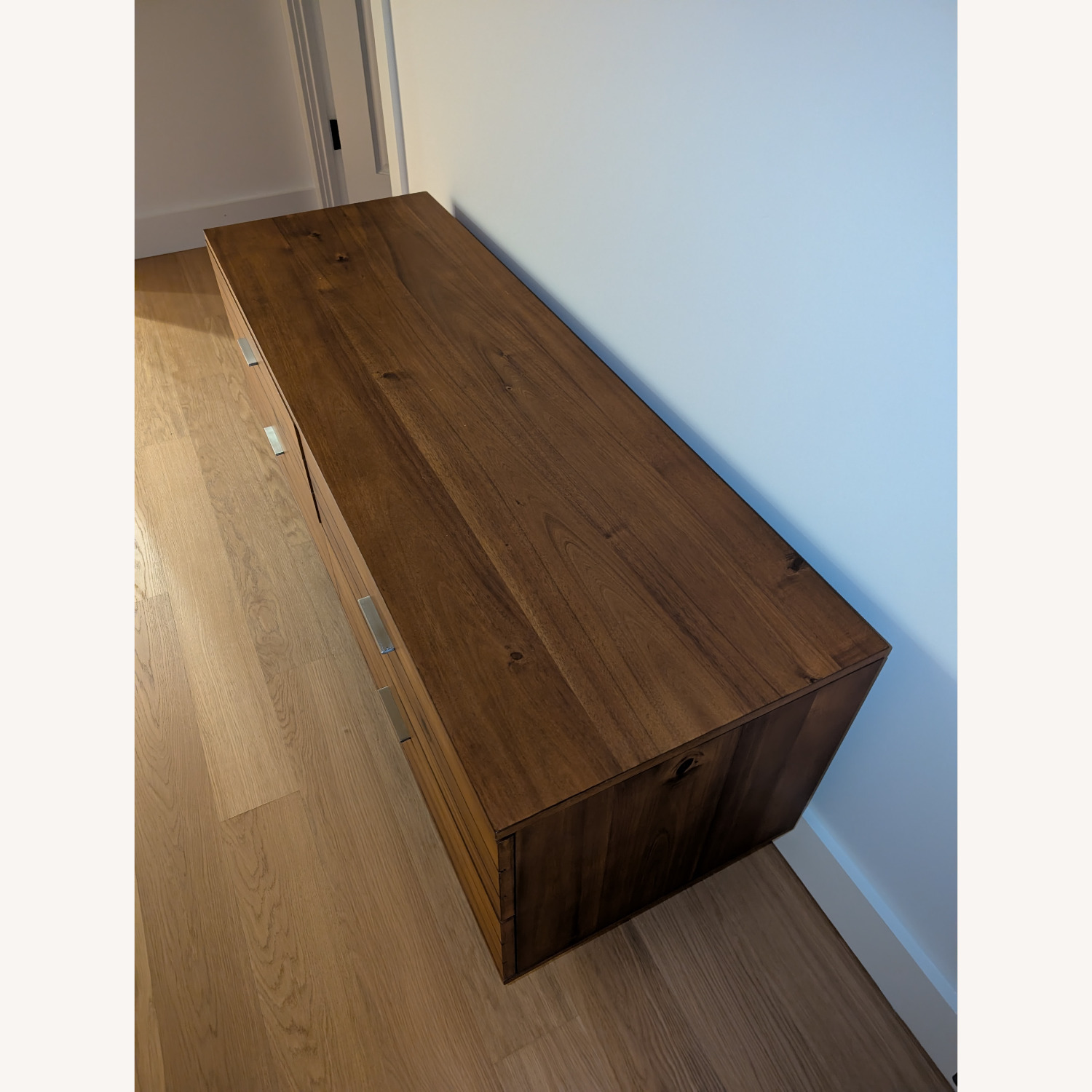 CB2 Dark Brown Wood Sideboard - image-2