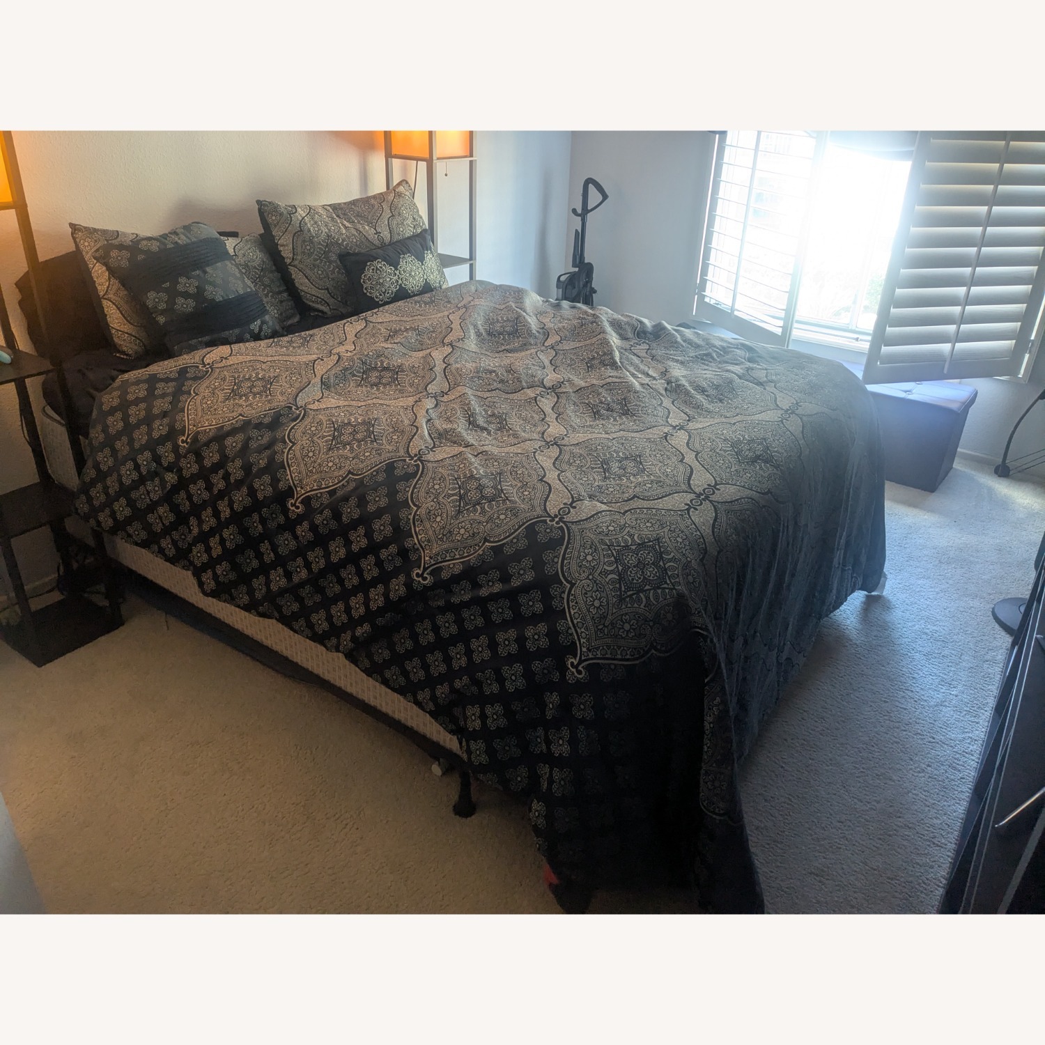 Sealey Furniture White Queen Bed - image-4