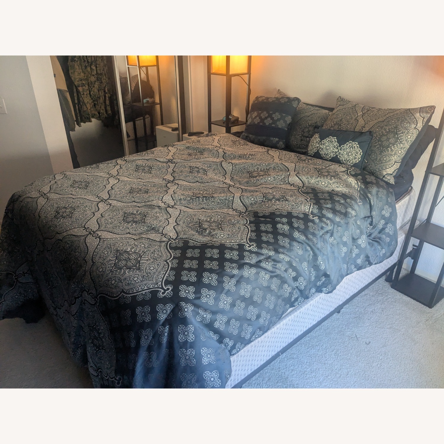 Sealey Furniture White Queen Bed - image-1