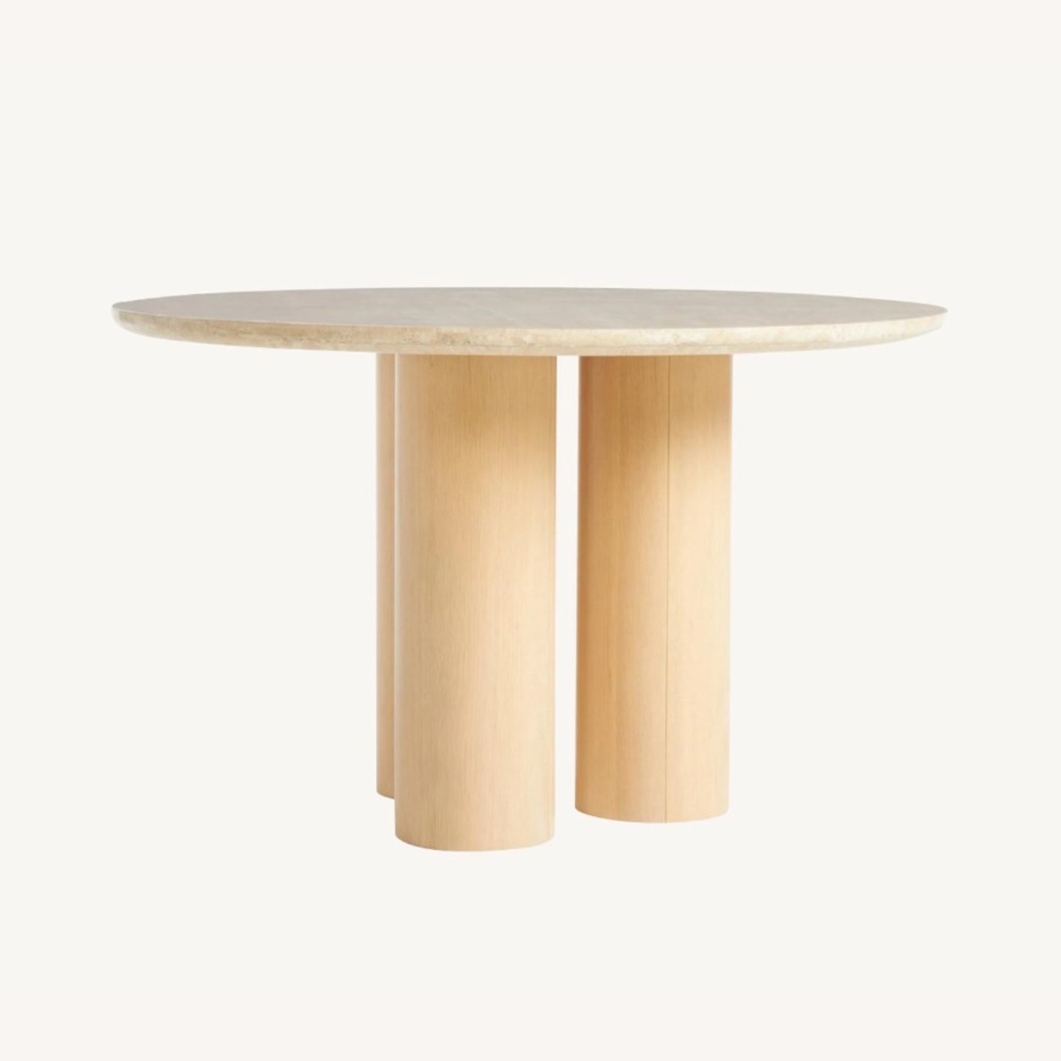 Anya Travertine Dining Table - image-1