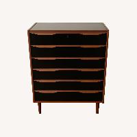 Steens Danish Art Black Wood Dresser