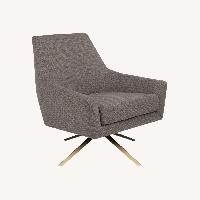 Article Natural Fabric Accent Chair