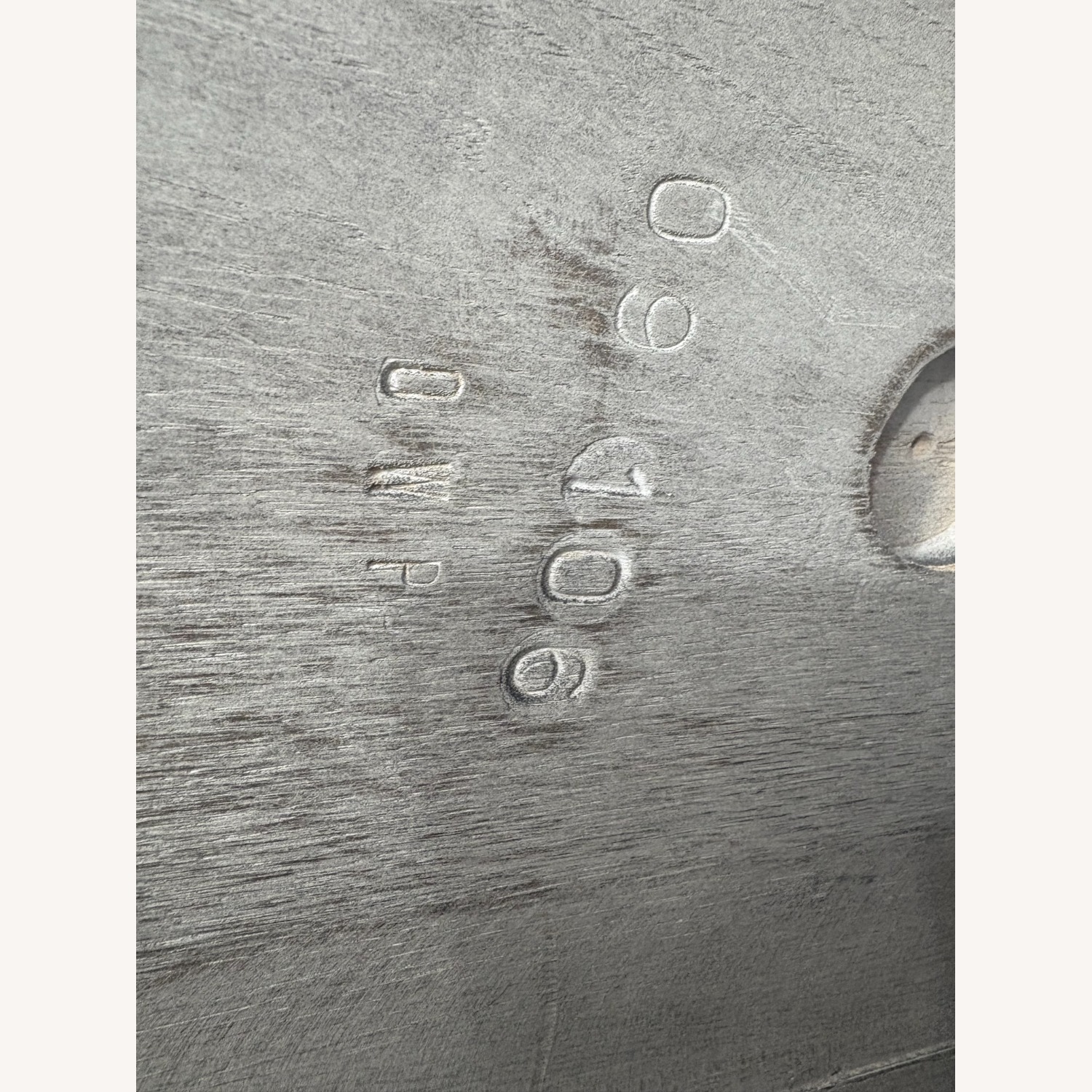 Restoration Hardware Drifted Reclaimed Oak Round Dining Table – 60” - image-1