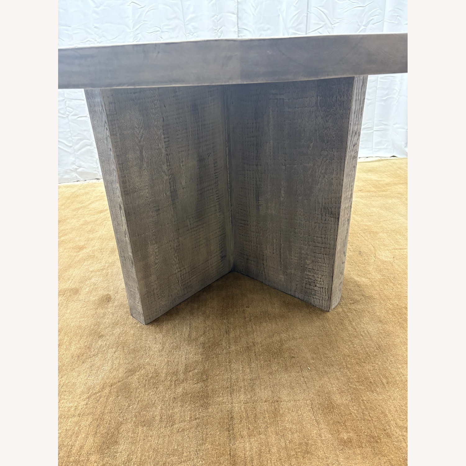 Restoration Hardware Drifted Reclaimed Oak Round Dining Table – 60” - image-16