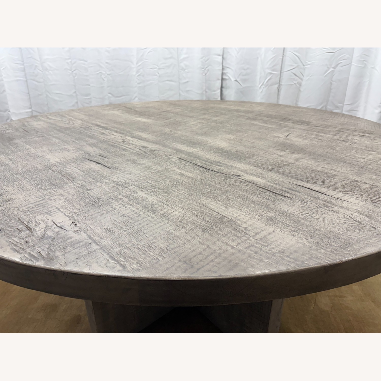 Restoration Hardware Drifted Reclaimed Oak Round Dining Table – 60” - image-20
