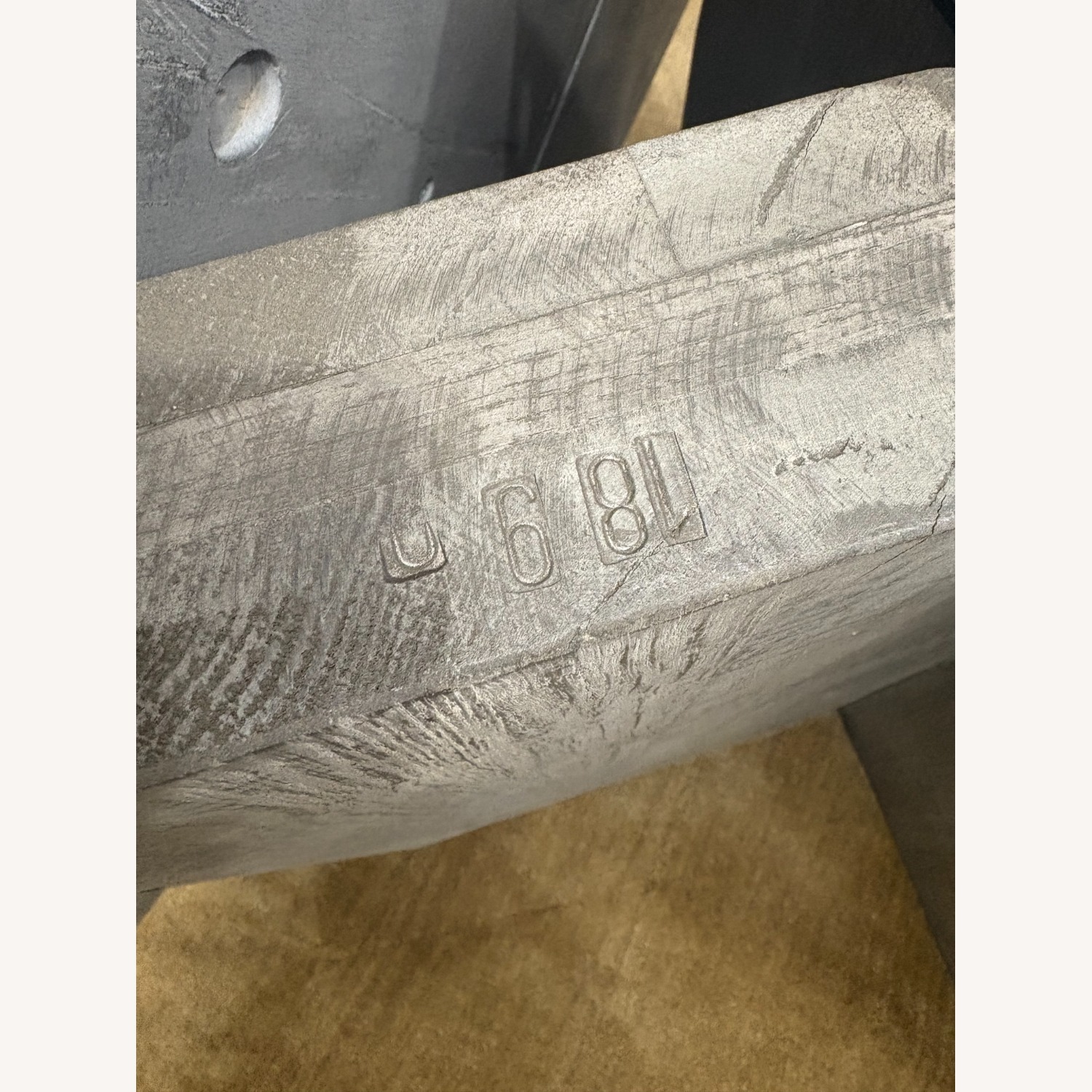 Restoration Hardware Drifted Reclaimed Oak Round Dining Table – 60” - image-2