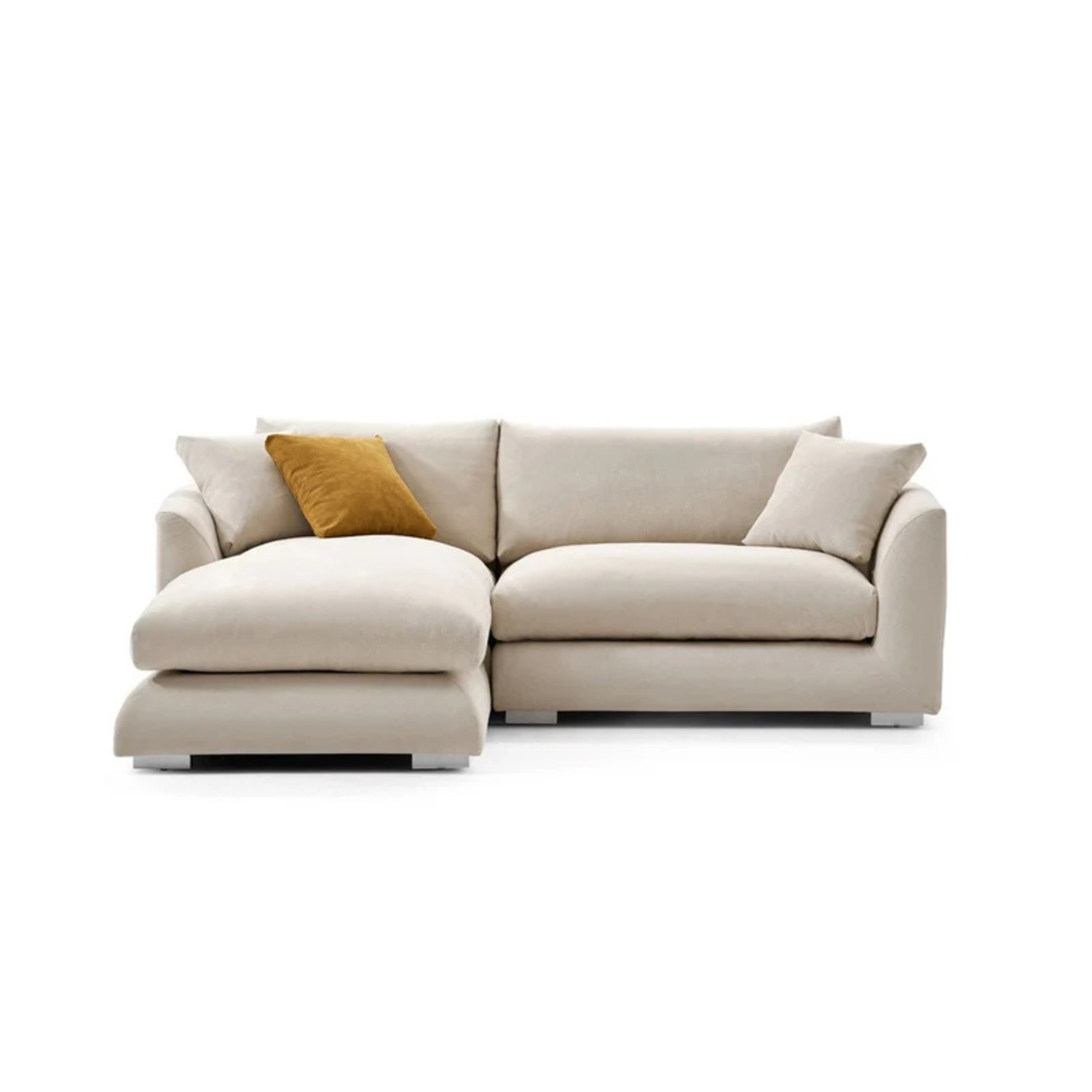 Valyou Furniture Natural Fabric 2 Piece Sectional - image-4