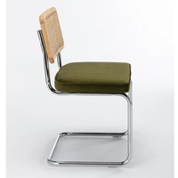 AllModern Green Velvet Dining Chairs