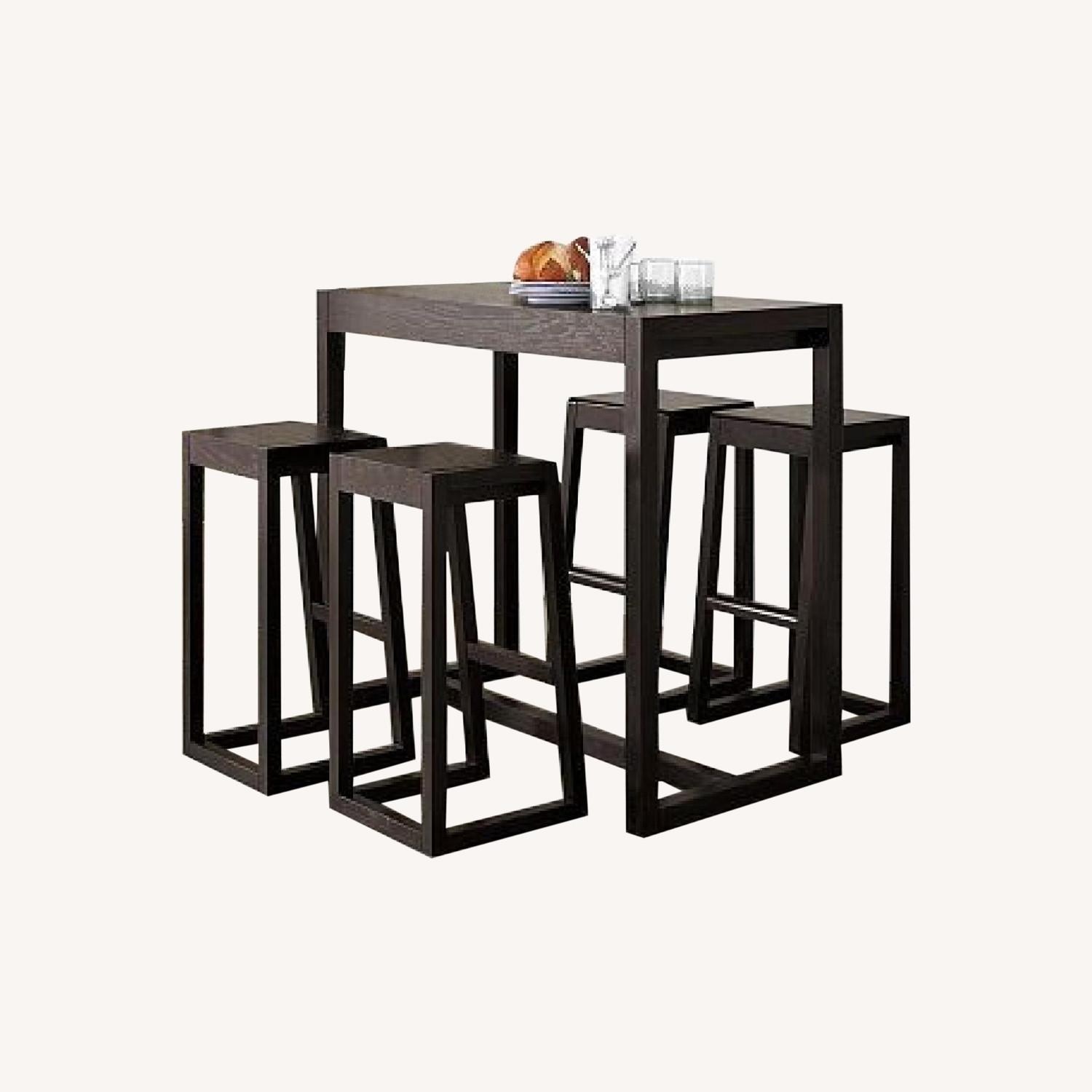 West Elm Alto Wood Dining Table Set - image-0
