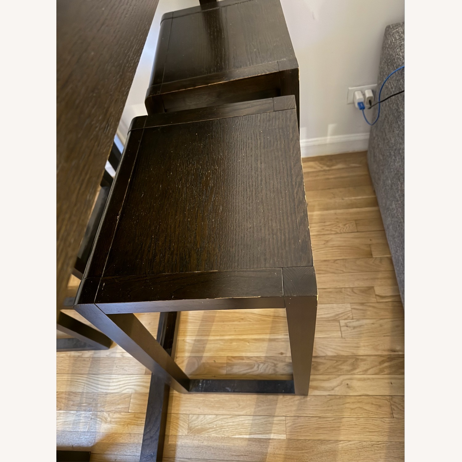 West Elm Alto Wood Dining Table Set - image-2