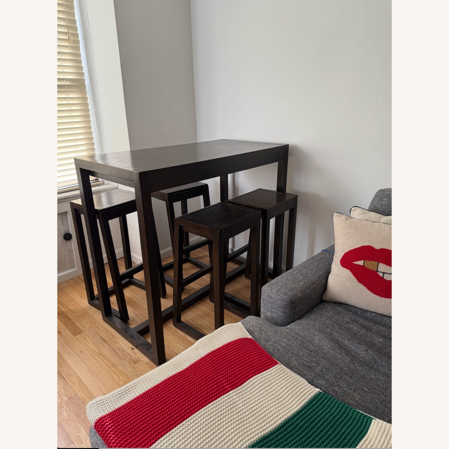 West Elm Alto Wood Dining Table Set - image-6