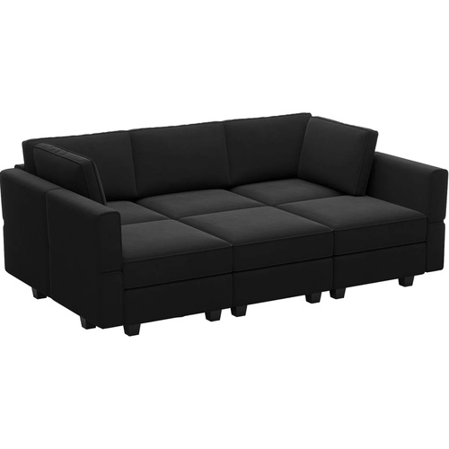 Used Nairoby 6 Storage Ottomans Sleeper Sectional  for sale on AptDeco