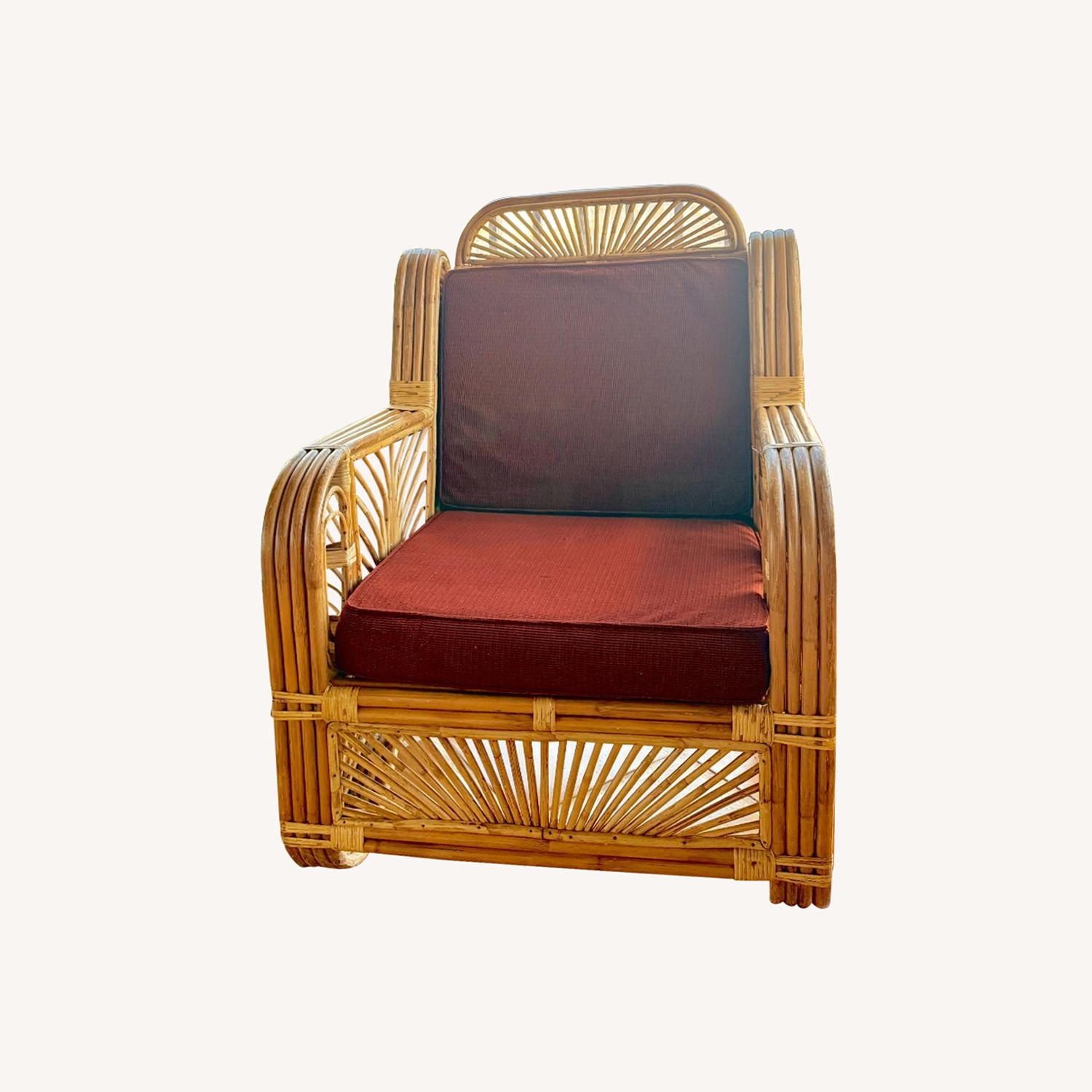 Unique & Handmade Rattan Bamboo Sofa Set - image-9