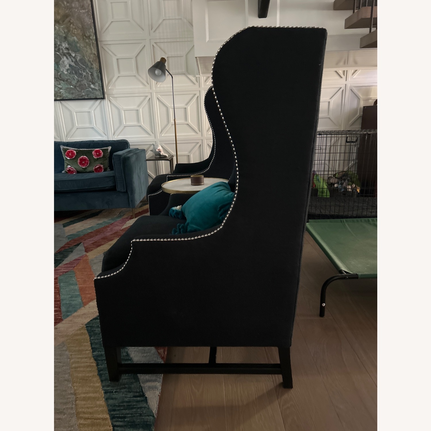 Verellen High Back Navy Chairs  - image-3