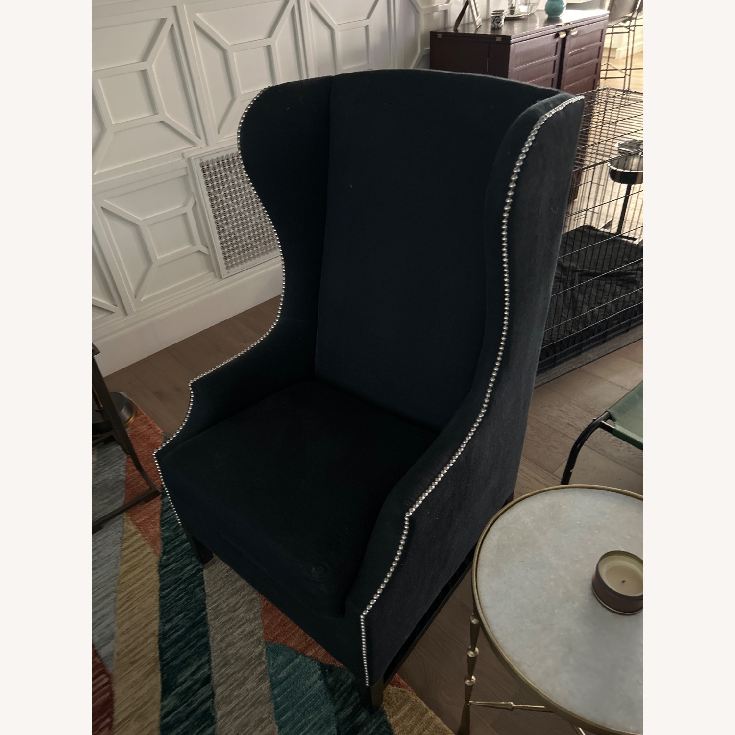 Verellen High Back Navy Chairs  - image-4