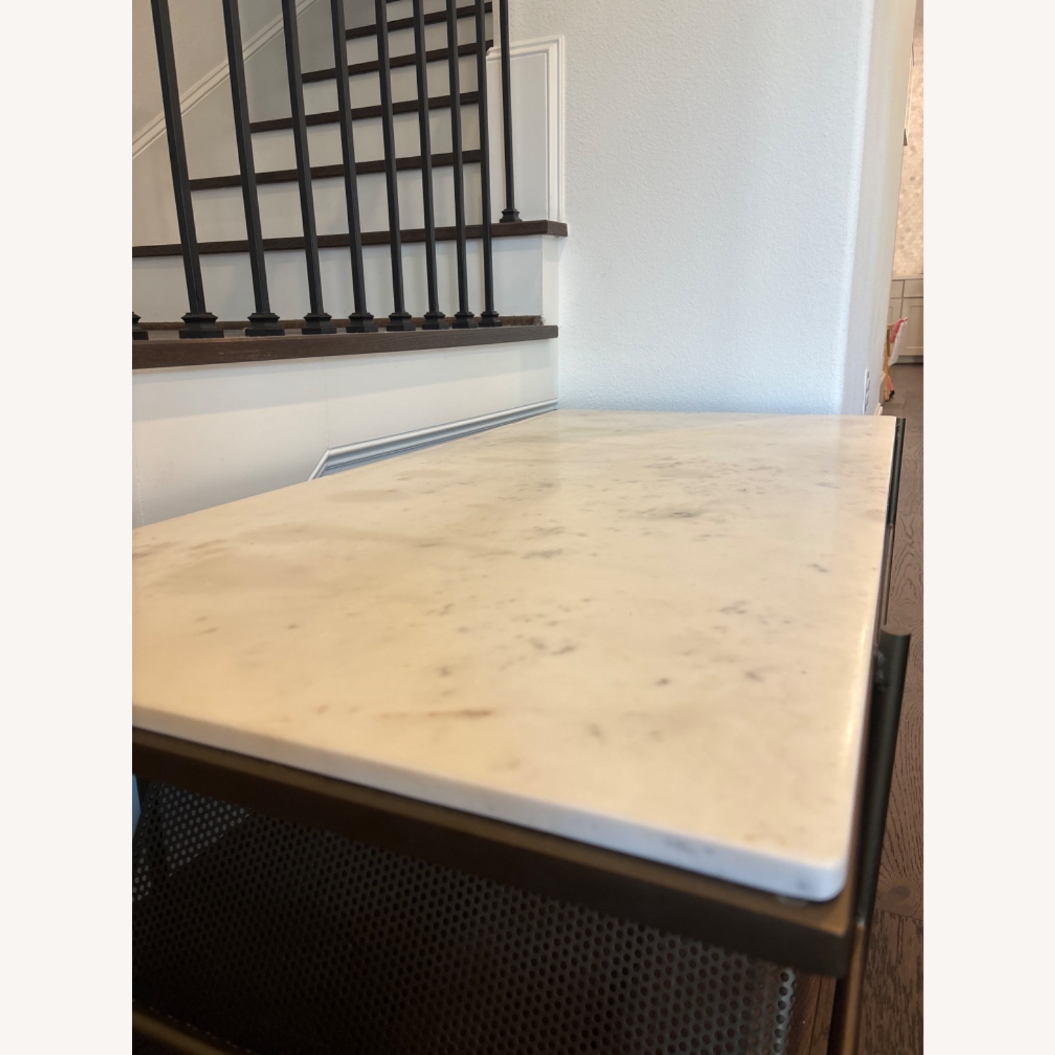 Pottery Barn Marble Coffee Table - image-6