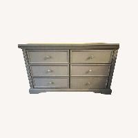 Light Gray Wood Dresser