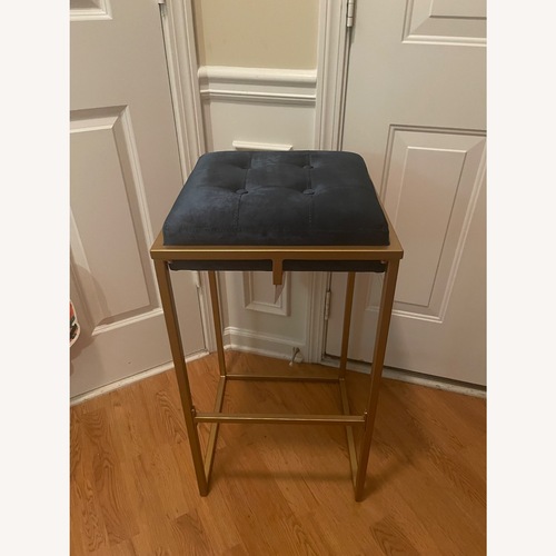 Used Coaster Fine Furniture Green Velvet Stools for sale on AptDeco