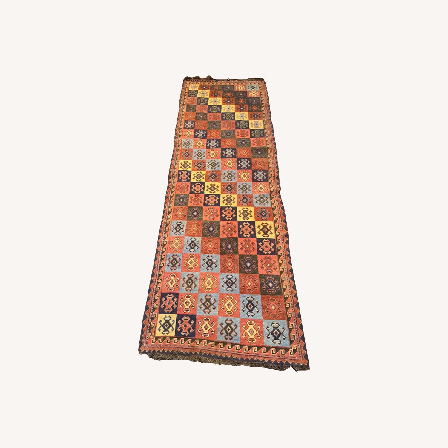Afghan Kilim Runner - image-0