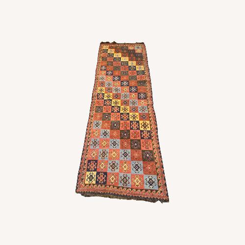 Used Afghan Kilim Runner for sale on AptDeco