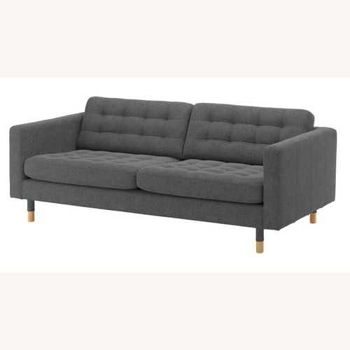 Used IKEA Morabo Dark Gray 2 Piece Sectional for sale on AptDeco