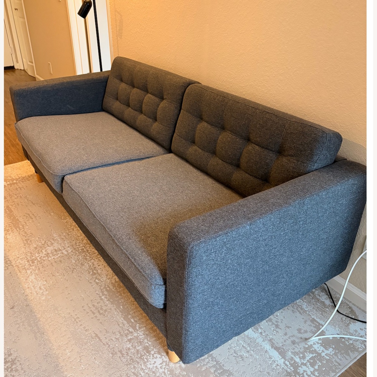 IKEA Morabo Dark Gray 2 Piece Sectional - image-2