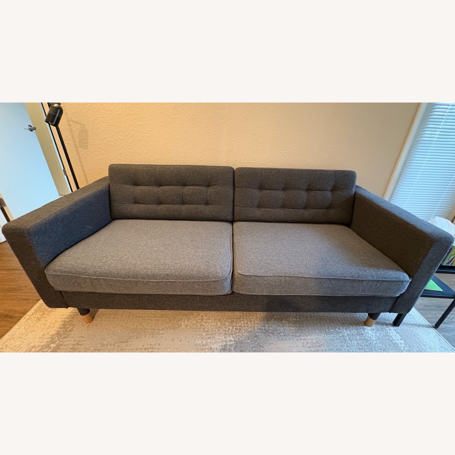IKEA Morabo Dark Gray 2 Piece Sectional - image-3