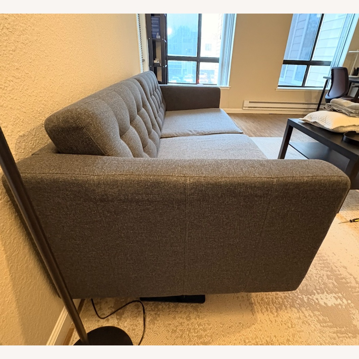 IKEA Morabo Dark Gray 2 Piece Sectional - image-4