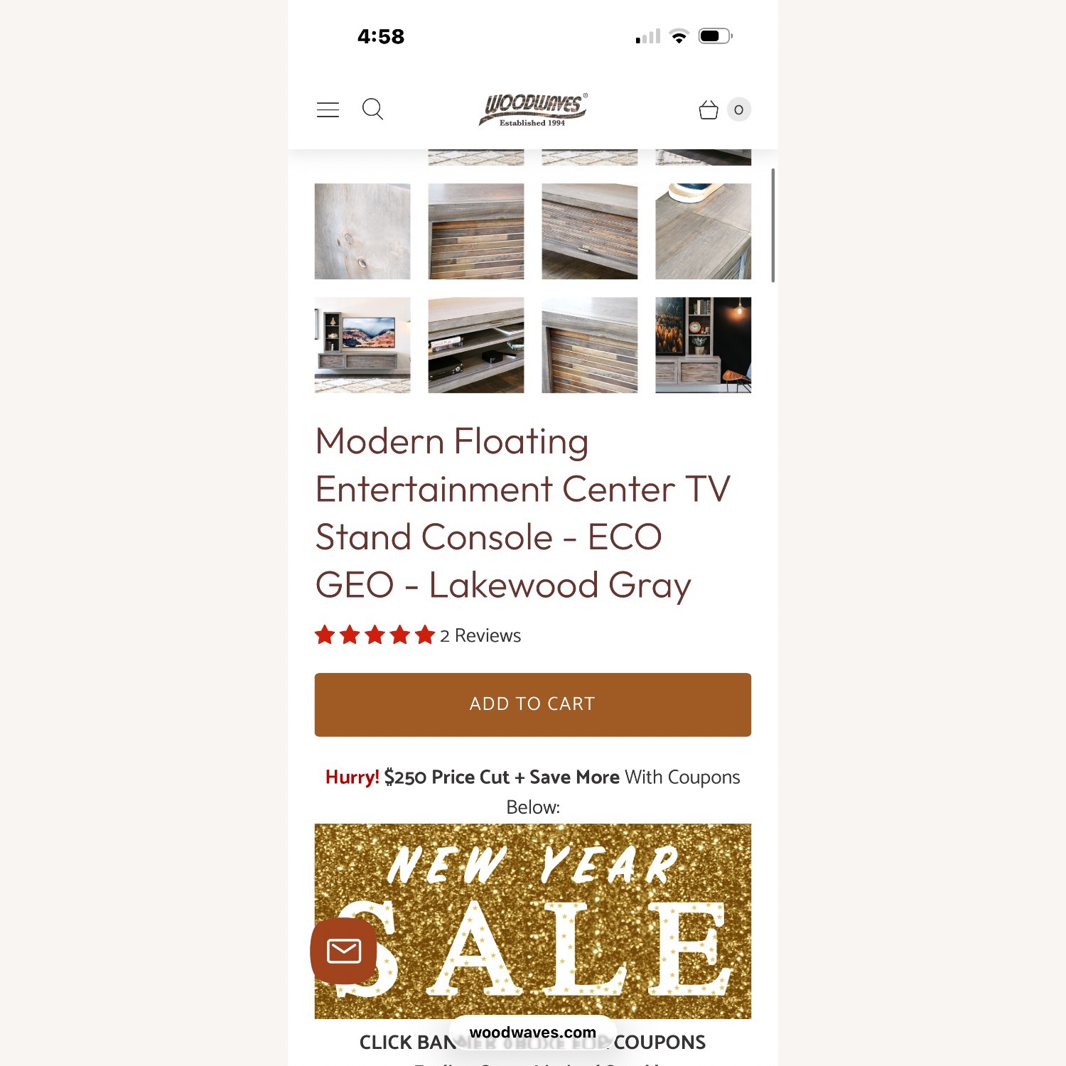 Contemporary Wall Shelf - image-4