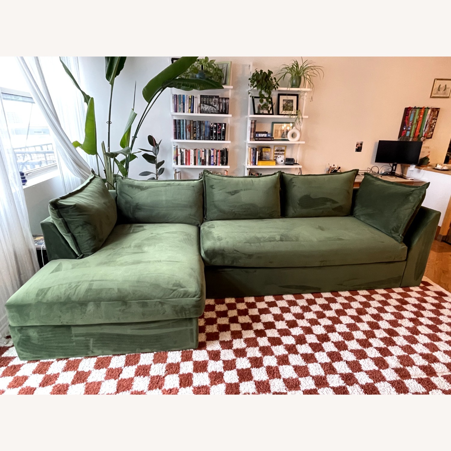 Joybird Royale Forest Wilder Sleeper Sectional  - image-1