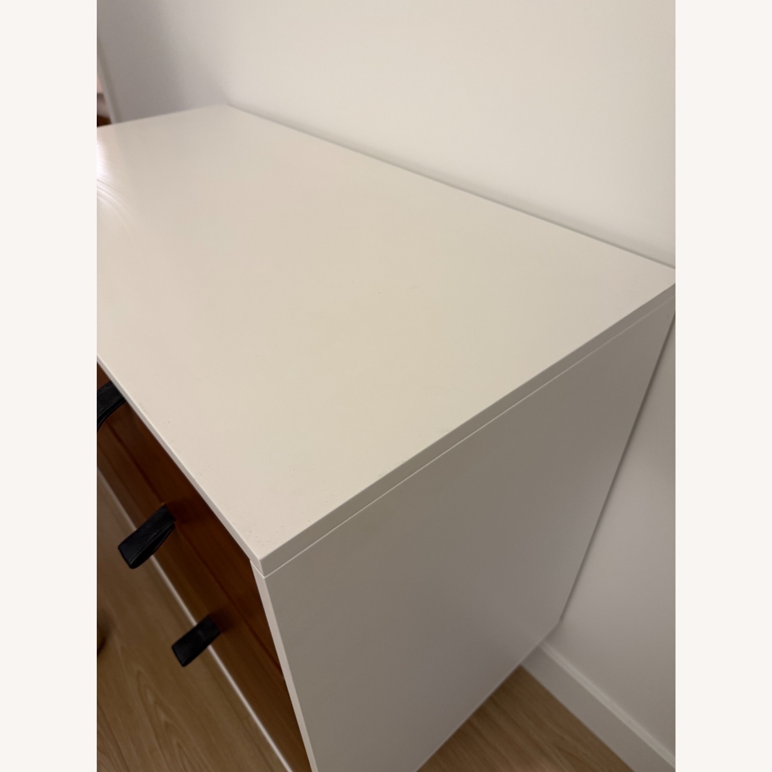 Article Envelo White / Walnut 3 Drawer Chest  - image-6