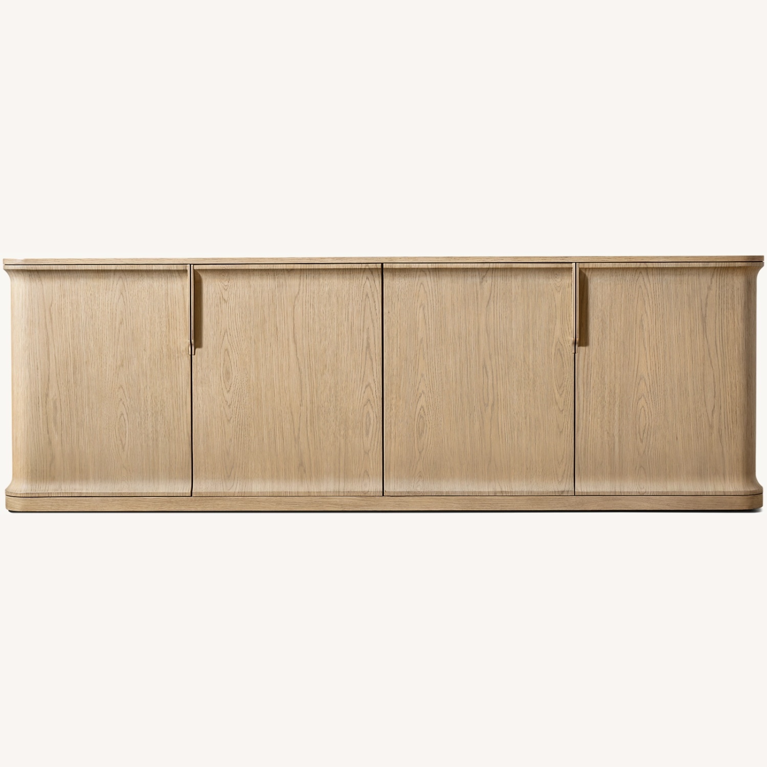Restoration Hardware Baron Wood Media Storage - image-5