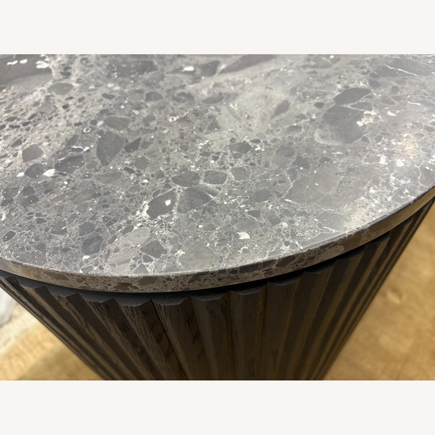 Restoration Hardware Byron Emperador 4-Door Sideboard – 84” - image-5