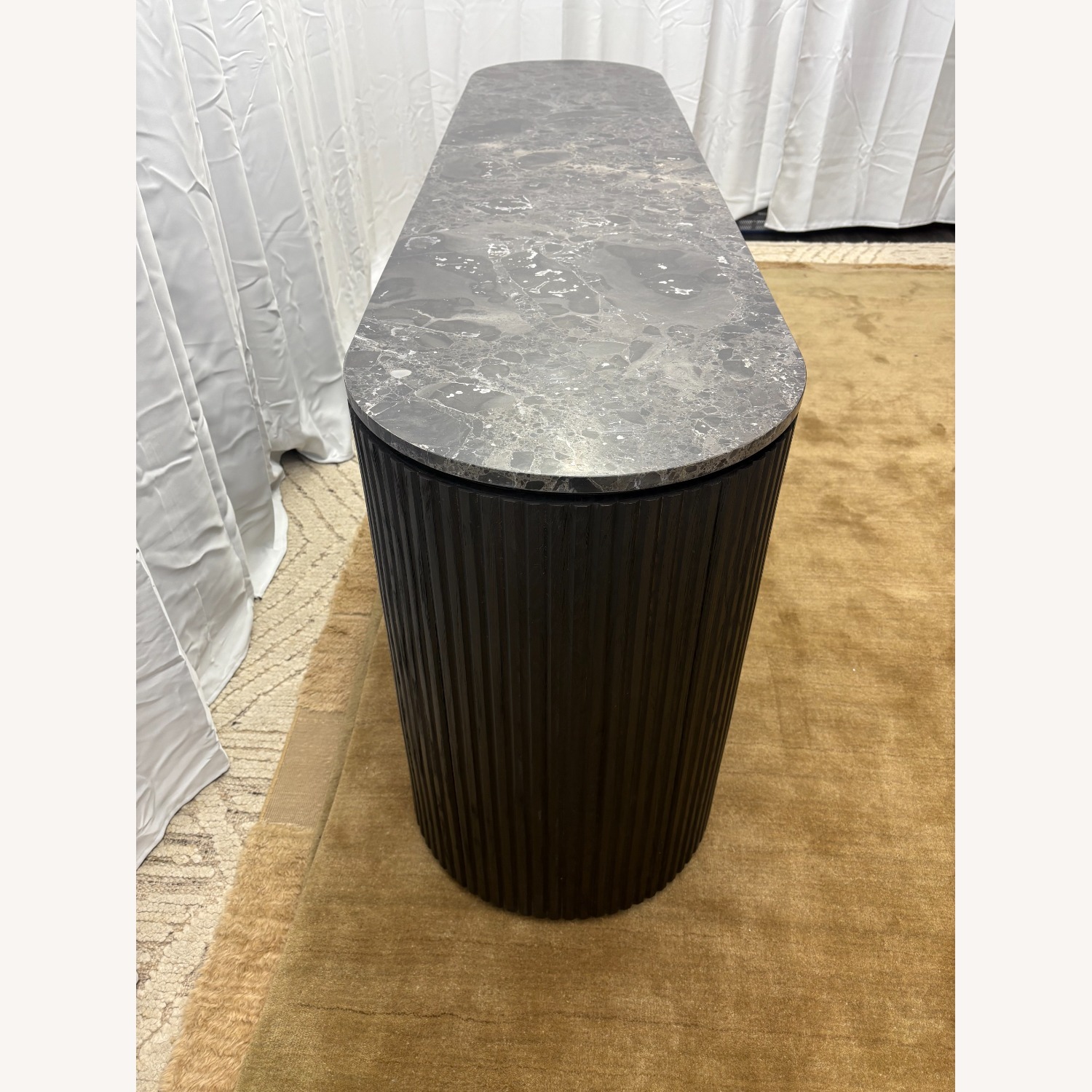 Restoration Hardware Byron Emperador 4-Door Sideboard – 84” - image-23