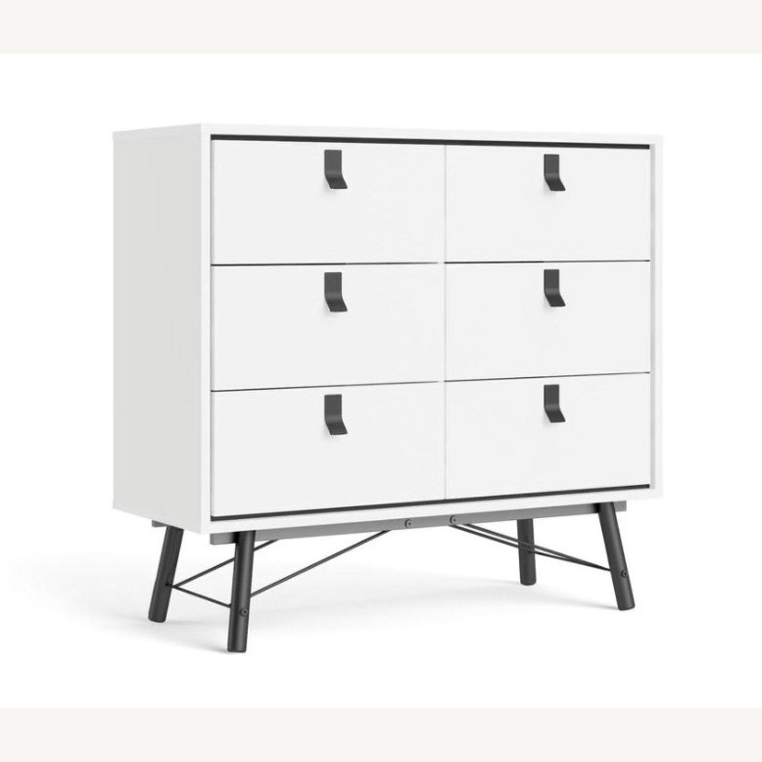 Target Tvilum Ry 6 Drawer Chest White Dresser - image-1