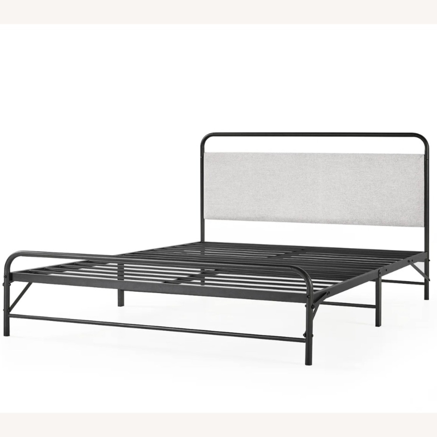 Wayfair Light Gray Extra Long Twin Bed - image-1