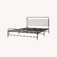 Wayfair Light Gray Extra Long Twin Bed 