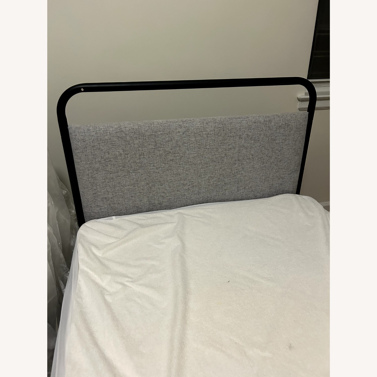 Wayfair Light Gray Extra Long Twin Bed - image-2