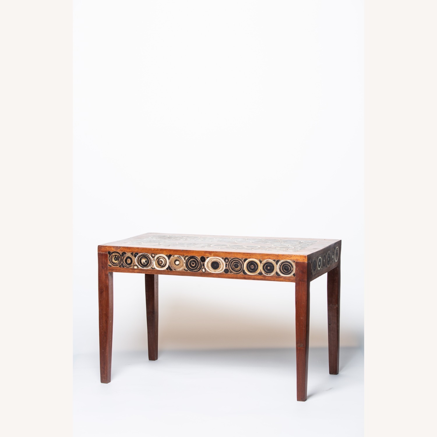 Labadi (Ghana) Decorative Inlay Coffee Table - image-4