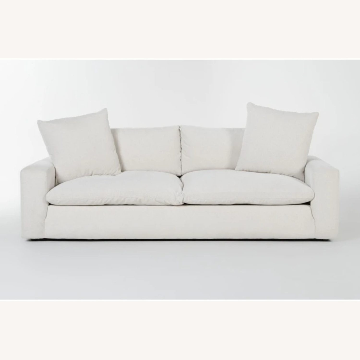 Living Spaces Cloud Sofa/Couch - image-9