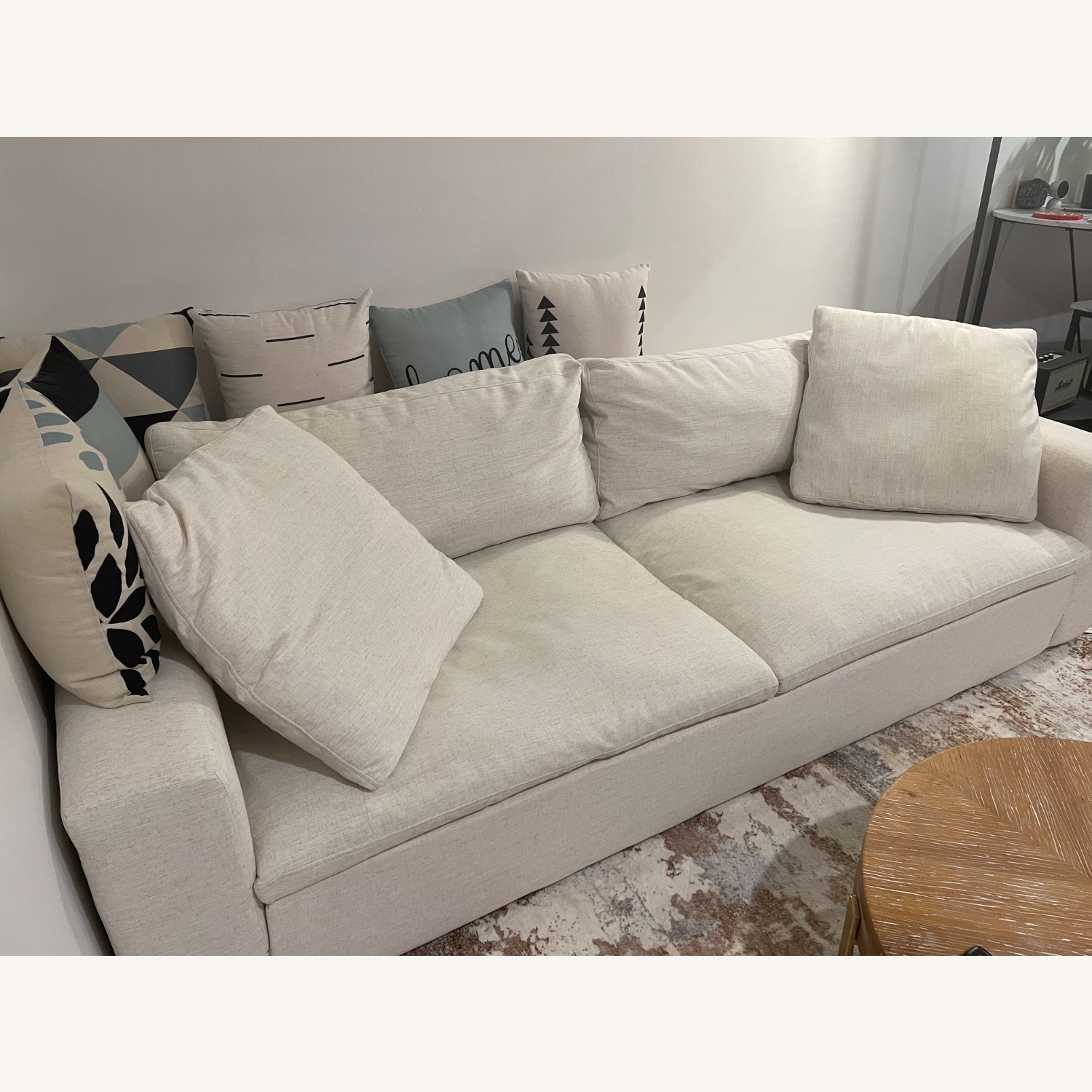 Living Spaces Cloud Sofa/Couch - image-4