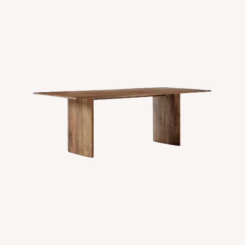 Used West Elm Anton Solid Wood Dining Table, 86" for sale on AptDeco
