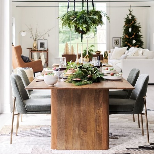 Used West Elm Anton Solid Wood Dining Table, 86" for sale on AptDeco