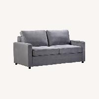 Wayfair Dark Gray Velvet Sleeper Sofa