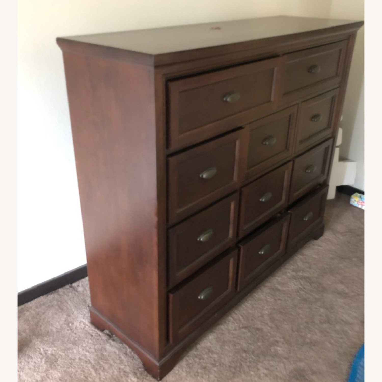 Bayside Furnishings Dark Brown Wood Dresser - image-3