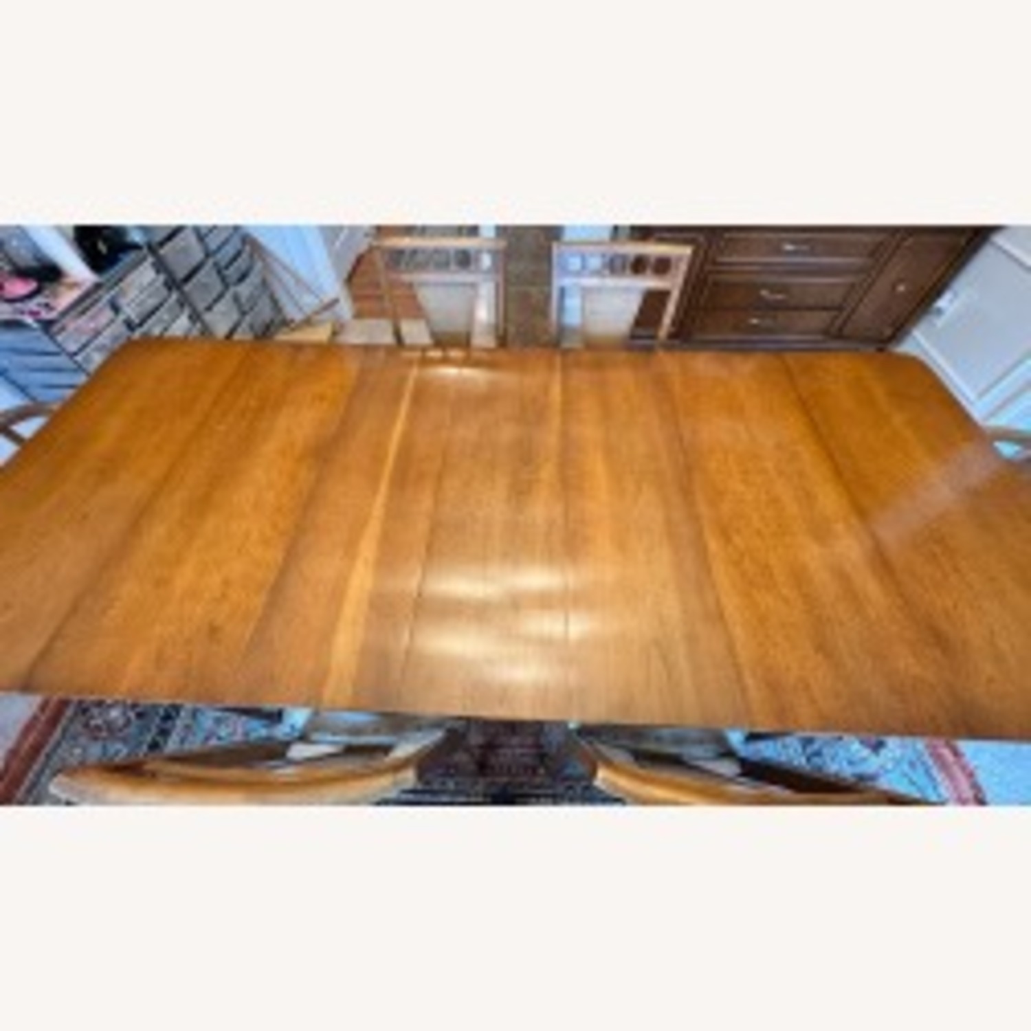 Bassett MCM Palerno Expandable Table + 6 Chairs - image-7