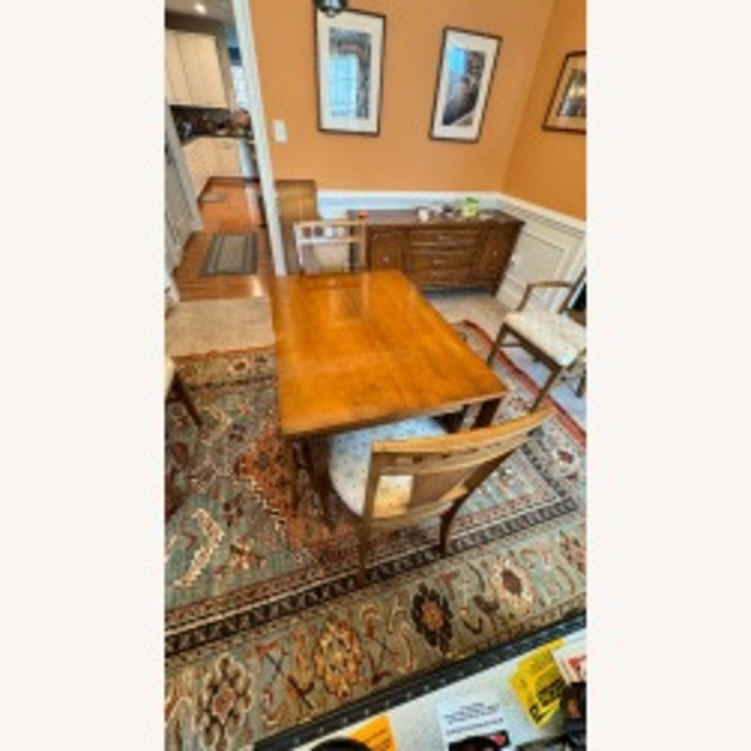 Bassett MCM Palerno Expandable Table + 6 Chairs - image-16